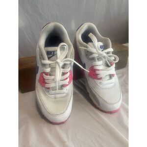 Women's Air‎ Max 90 Laser Pink Classic Concord Tennis Shoes-Size 6.5-Nice